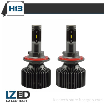 High quality 2PCS high power 8400LM 60W P7 H13 CSP Chips Led Headlight Lamp Hi/Lo Beam Auto Led Car Headlight Bulbs white 6000K